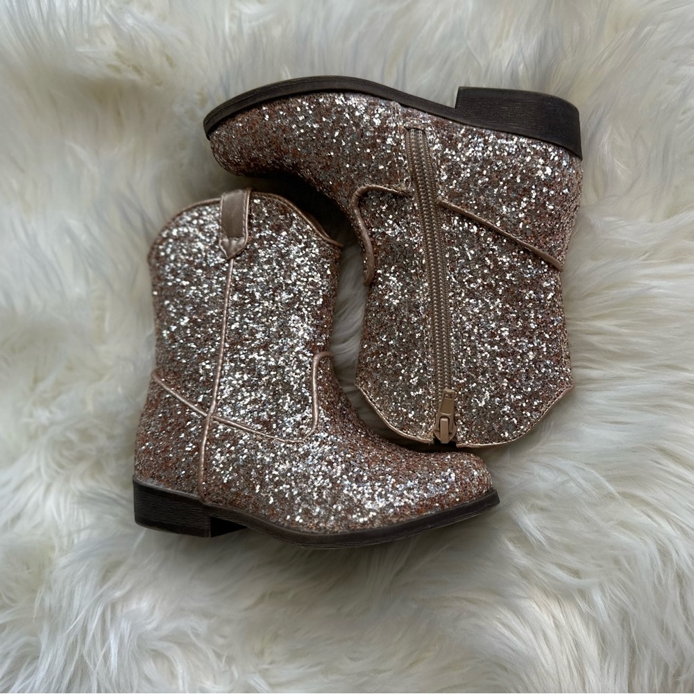 Glitter cowgirl boots